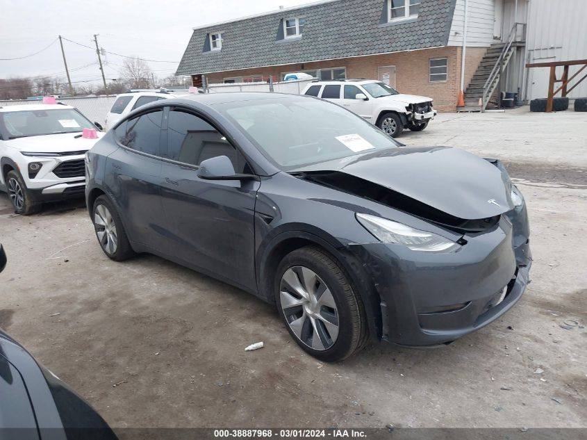 2020 TESLA MODEL Y LONG RANGE DUAL MOTOR ALL-WHEEL DRIVE/PERFORMANCE DUAL MOTOR ALL-WHEEL DRIVE - 5YJYGDEF1LF005605