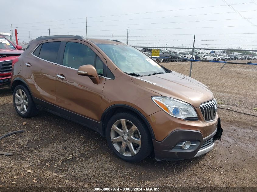 2016 Buick Encore Leather VIN: KL4CJCSBXGB591151 Lot: 38887974