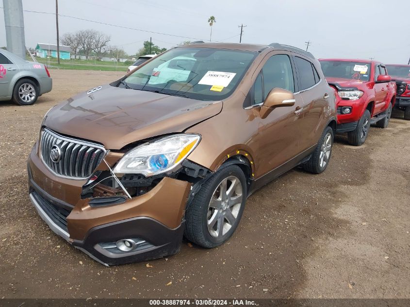 2016 Buick Encore Leather VIN: KL4CJCSBXGB591151 Lot: 38887974