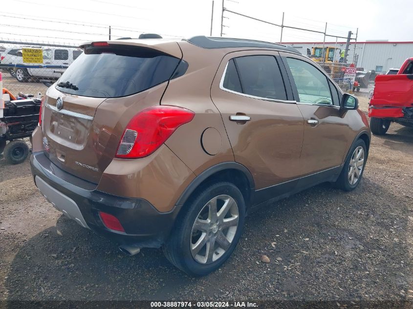 2016 Buick Encore Leather VIN: KL4CJCSBXGB591151 Lot: 38887974