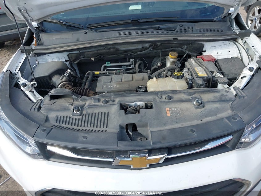 VIN 3GNCJKSB7LL267316 2020 CHEVROLET TRAX FWD LS