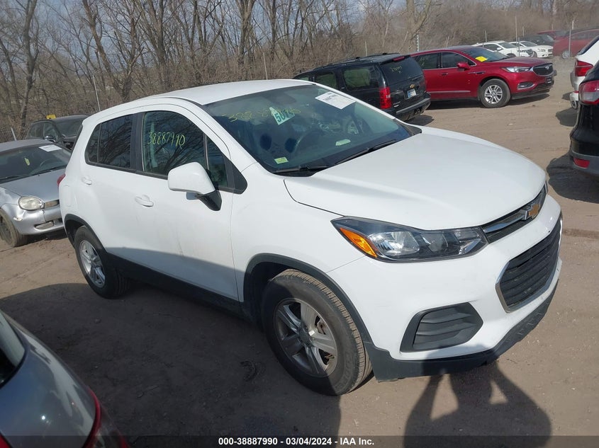 VIN 3GNCJKSB7LL267316 2020 CHEVROLET TRAX FWD LS