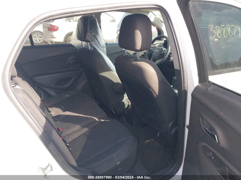 VIN 3GNCJKSB7LL267316 2020 CHEVROLET TRAX FWD LS