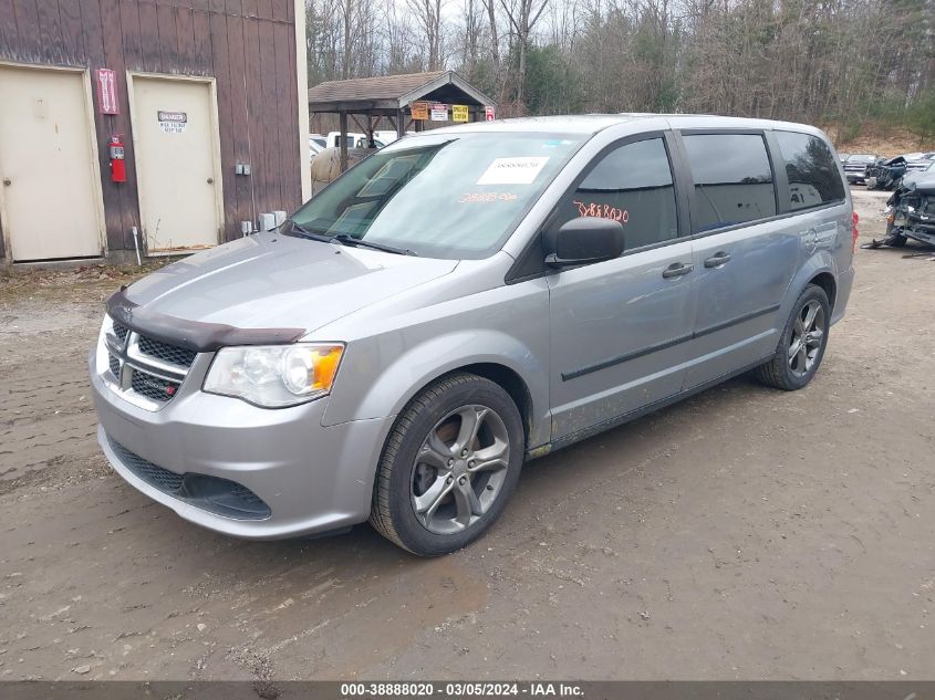 2016 Dodge Grand Caravan Se/Sxt VIN: 2C4RDGBG2GR134460 Lot: 38888020