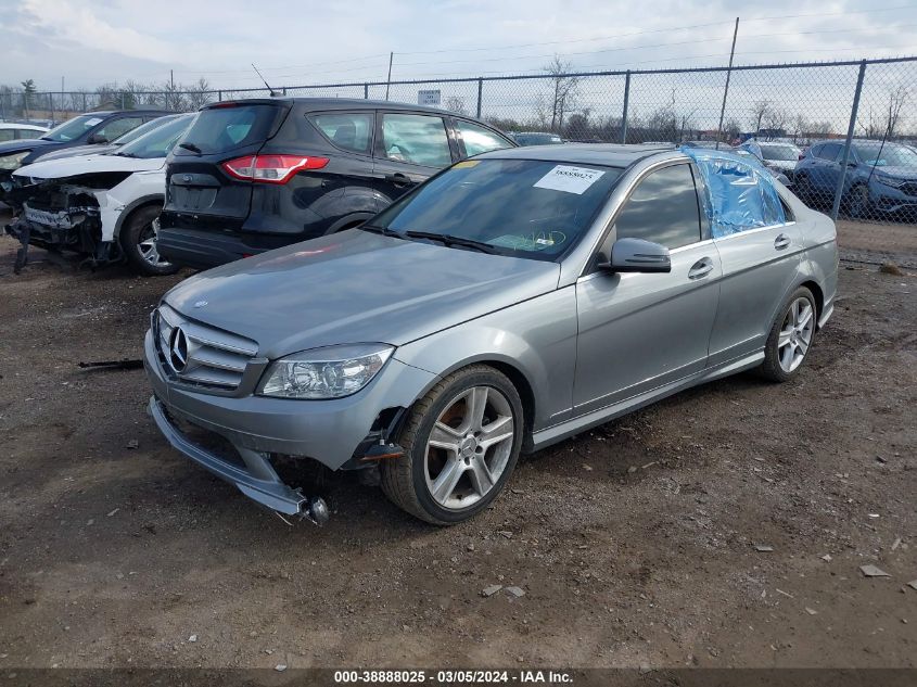 2010 Mercedes-Benz C 300 Luxury 4Matic/Sport 4Matic VIN: WDDGF8BB5AR108336 Lot: 38888025