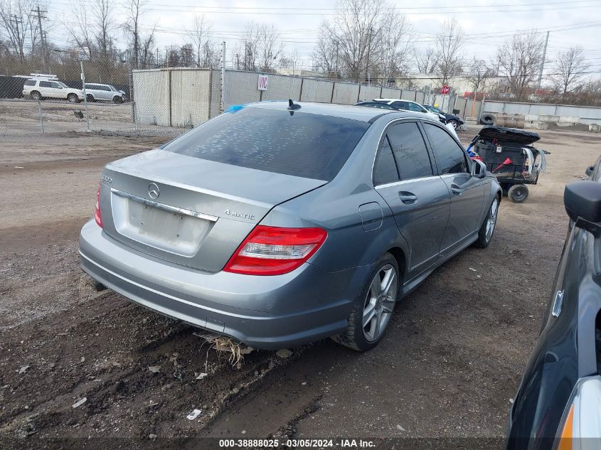 2010 Mercedes-Benz C 300 Luxury 4Matic/Sport 4Matic VIN: WDDGF8BB5AR108336 Lot: 38888025