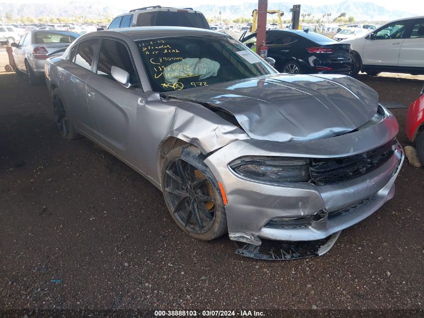 VIN 2C3CDXHG3GH241217 2016 DODGE CHARGER no.1