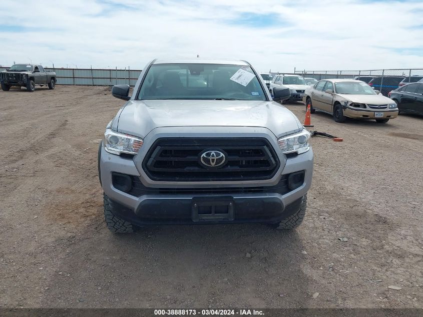 2020 Toyota Tacoma Sr VIN: 3TYRX5GN7LT005316 Lot: 38888173