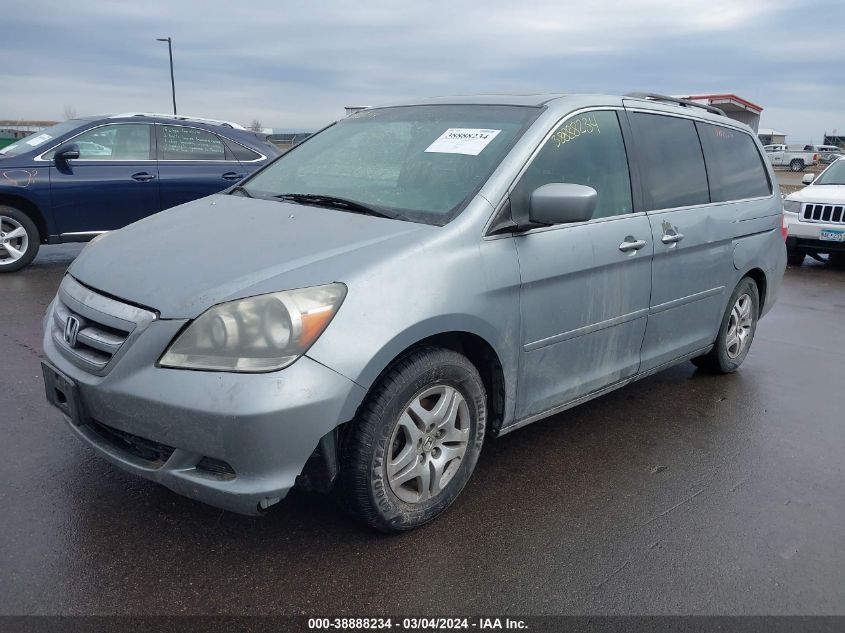 2006 Honda Odyssey Ex-L VIN: 5FNRL38636B065511 Lot: 38888234