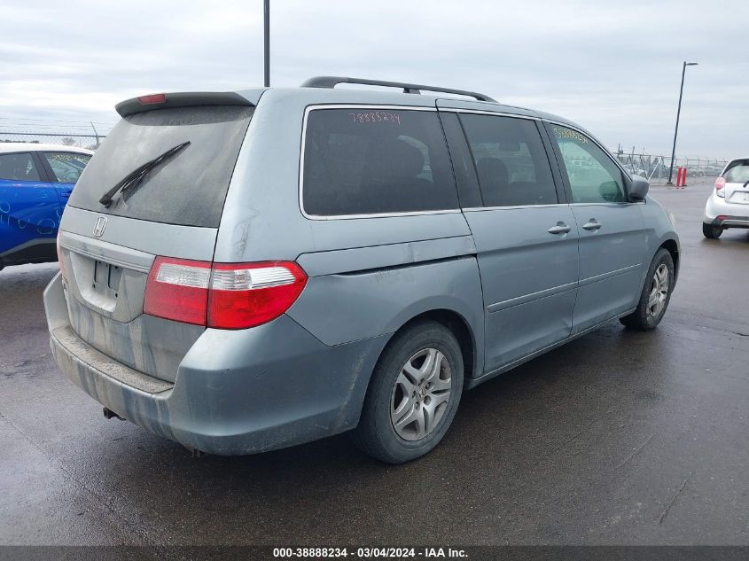 2006 Honda Odyssey Ex-L VIN: 5FNRL38636B065511 Lot: 38888234