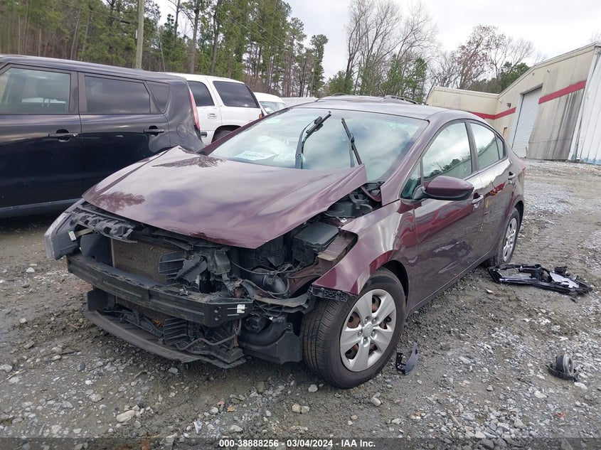 VIN 3KPFK4A71HE098191 2017 KIA FORTE LX