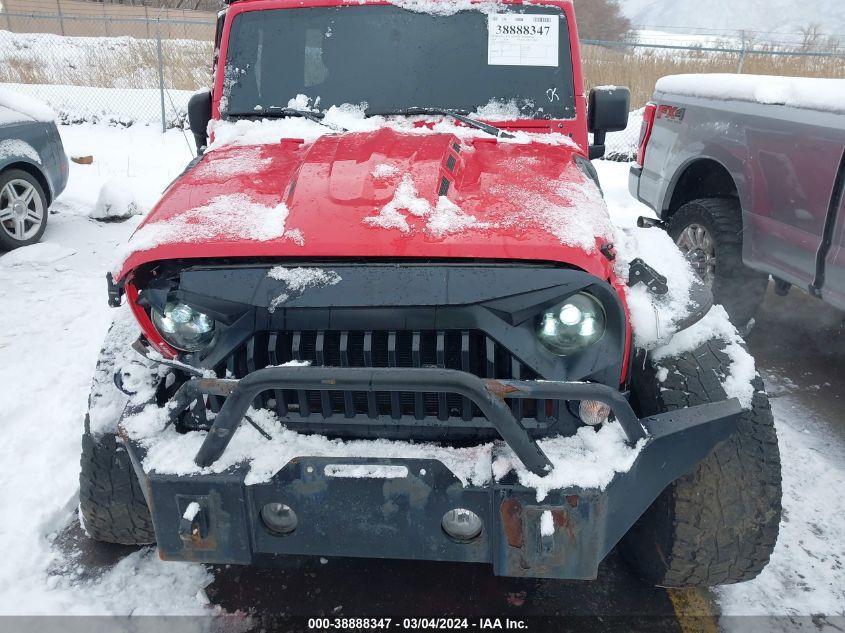 2014 Jeep Wrangler Unlimited Sport VIN: 1C4BJWDG9EL102516 Lot: 38888347