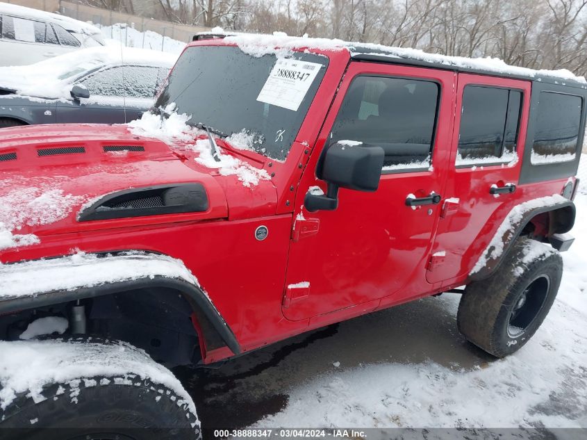 2014 Jeep Wrangler Unlimited Sport VIN: 1C4BJWDG9EL102516 Lot: 38888347