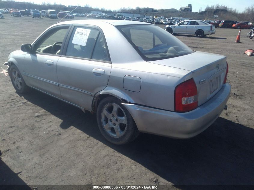 2000 Mazda Protege Es VIN: JM1BJ2217Y0290952 Lot: 38888366