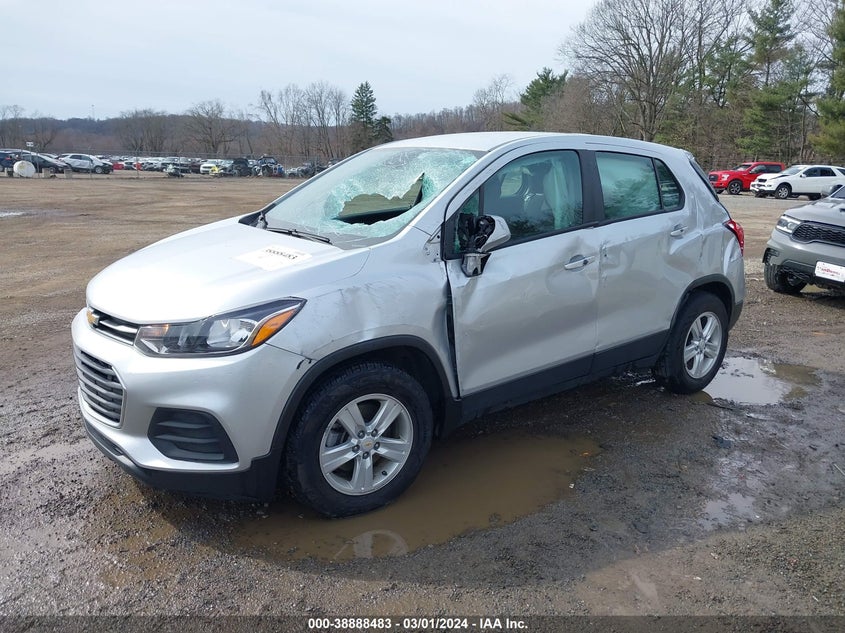 VIN KL7CJKSB5LB039113 2020 CHEVROLET TRAX FWD LS
