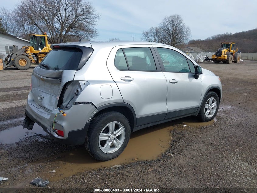 VIN KL7CJKSB5LB039113 2020 CHEVROLET TRAX FWD LS