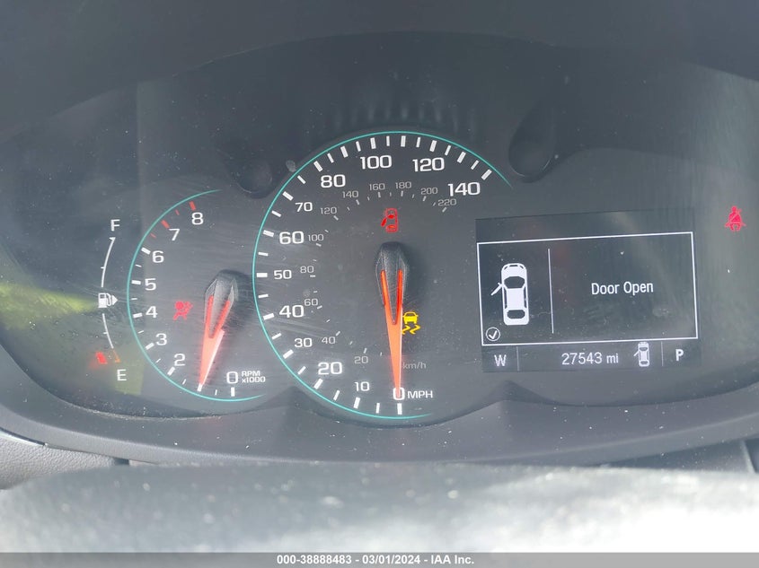 VIN KL7CJKSB5LB039113 2020 CHEVROLET TRAX FWD LS