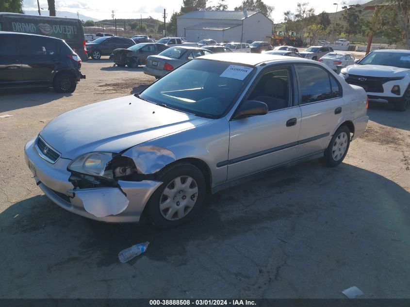 1998 Honda Civic Dx VIN: 2HGEJ6528WH575064 Lot: 38888508