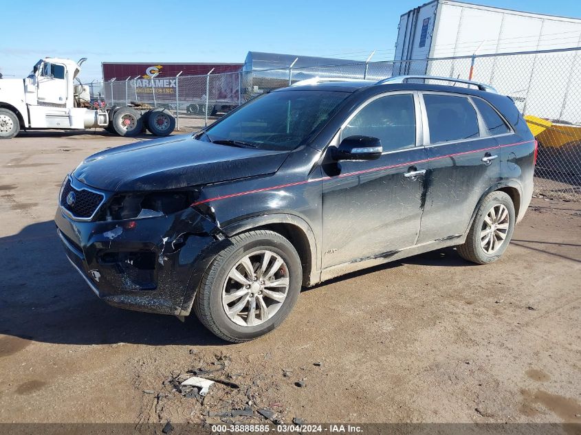 2012 Kia Sorento Sx V6 VIN: 5XYKWDA25CG274503 Lot: 38888585