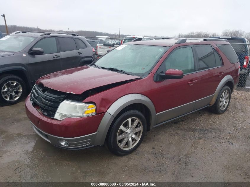 2008 Ford Taurus X Sel VIN: 1FMDK02W28GA11870 Lot: 38888589