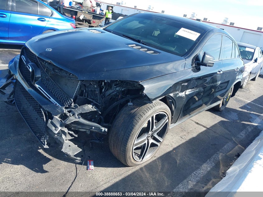 2018 MERCEDES-BENZ AMG GLE 43 COUPE 4MATIC VIN: 4JGED6EB3JA100642