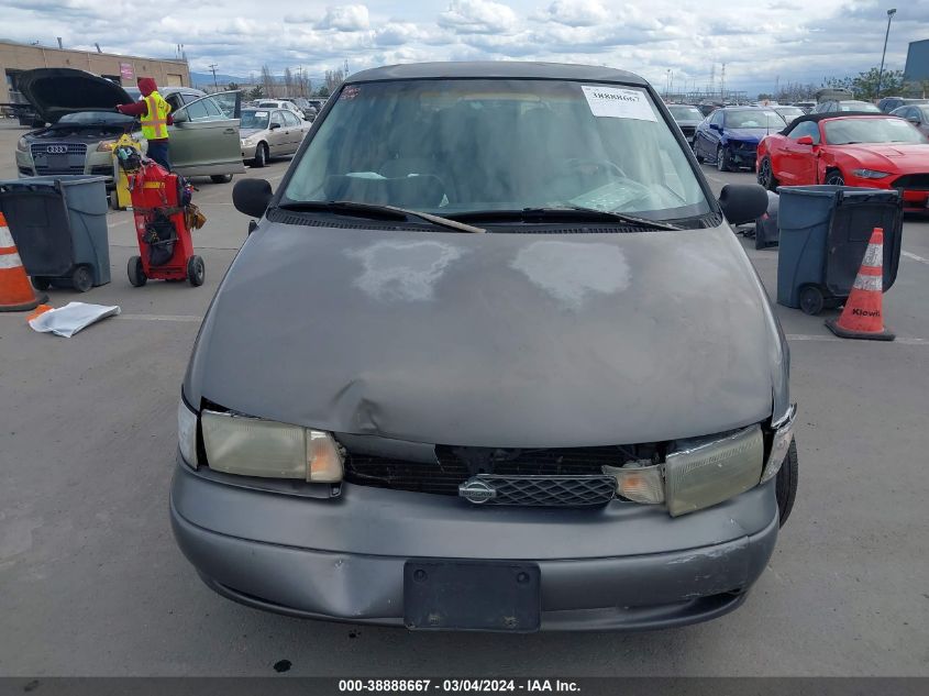 1996 Nissan Quest Xe/Gxe VIN: 4N2DN11W1TD822795 Lot: 38888667