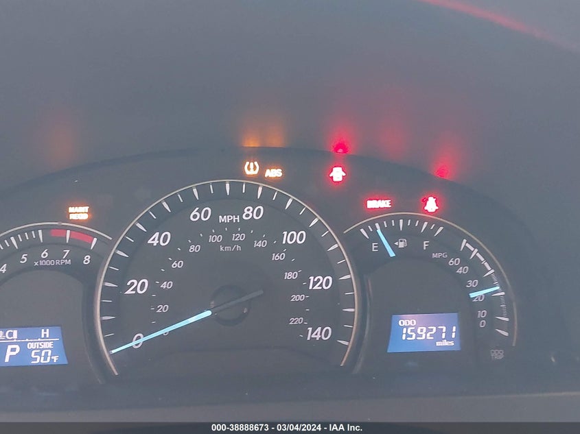 2013 TOYOTA CAMRY L/SE/LE/XLE - 4T4BF1FKXDR300487