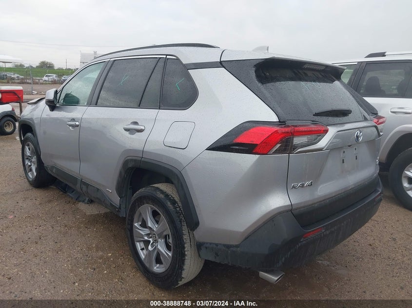 VIN 4T3RWRFV9PU090056 2023 TOYOTA RAV4 XLE HYBRID