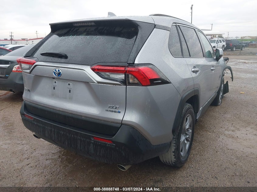 VIN 4T3RWRFV9PU090056 2023 TOYOTA RAV4 XLE HYBRID
