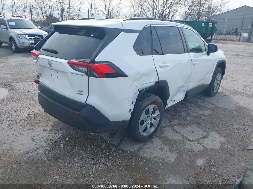 2020 Toyota Rav4 Le VIN: 2T3F1RFVXLW103733 Lot: 38888768