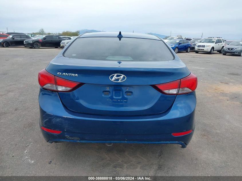 2014 Hyundai Elantra Se VIN: KMHDH4AE8EU101410 Lot: 38888818