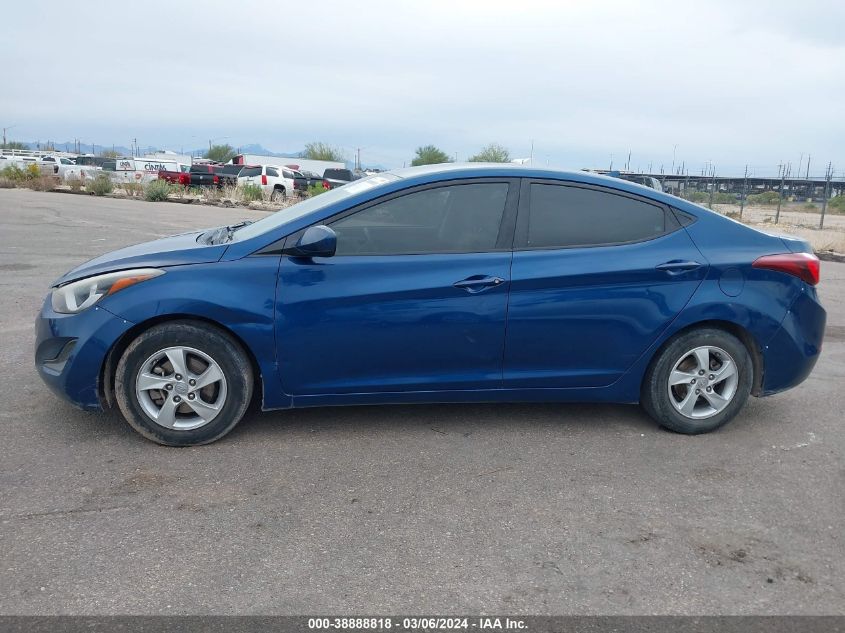 2014 Hyundai Elantra Se VIN: KMHDH4AE8EU101410 Lot: 38888818