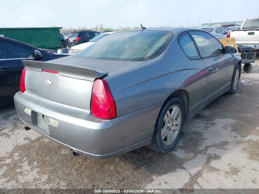 2006 Chevrolet Monte Carlo Lt VIN: 2G1WK151169215258 Lot: 38888823