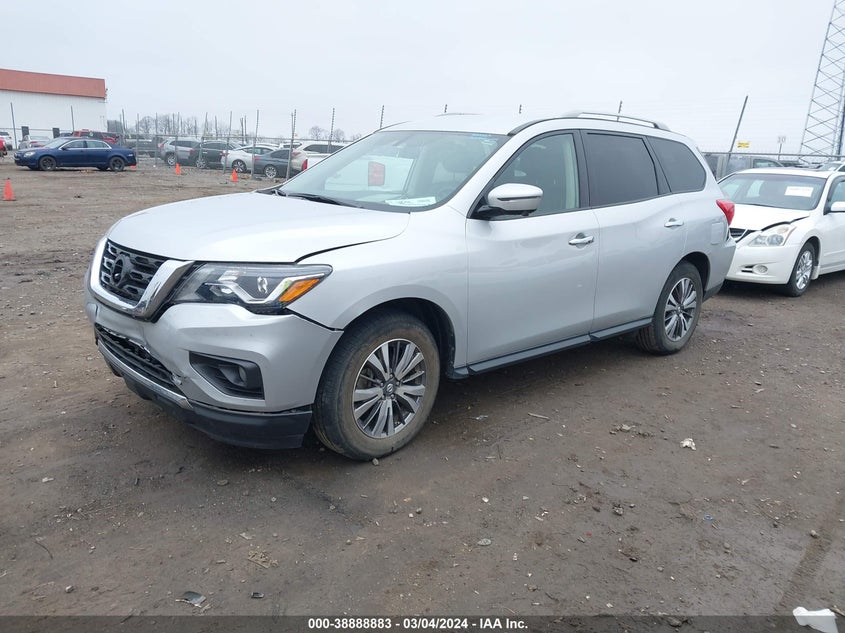 VIN 5N1DR2MN1KC599870 2019 NISSAN PATHFINDER S/SL/SV