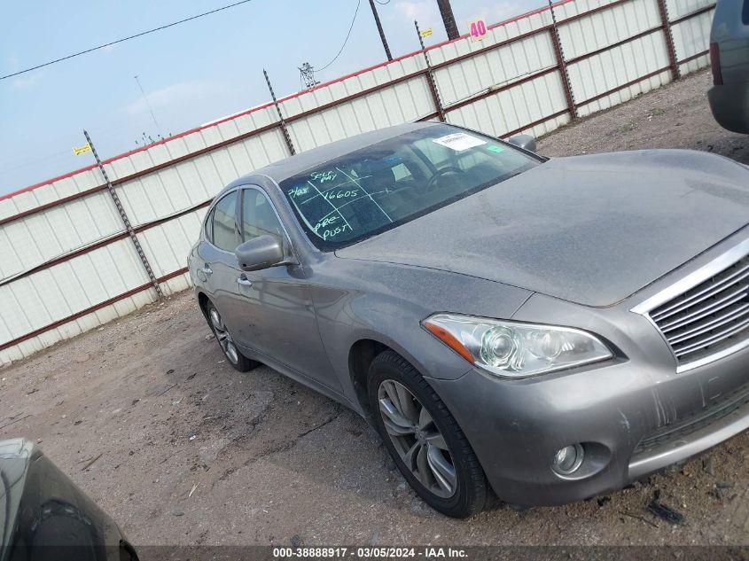 2013 INFINITI M37X JN1BY1AR9DM601672