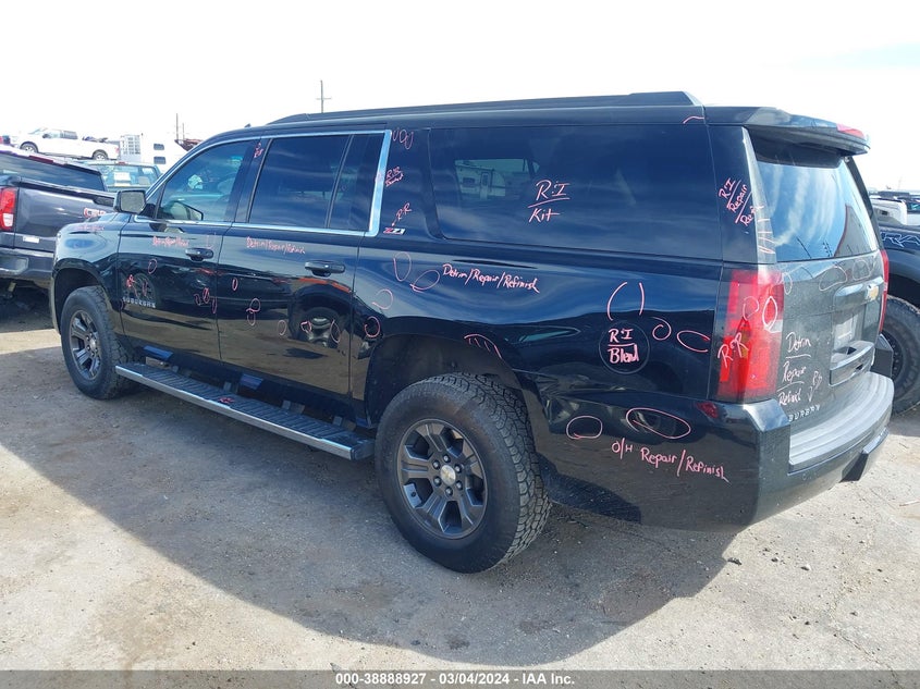 2015 CHEVROLET SUBURBAN 1500 K1500 LT - 1GNSKJKC1FR707328