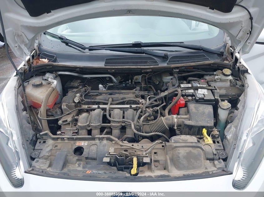 VIN 3FADP4BJ2HM122805 2017 FORD FIESTA SE