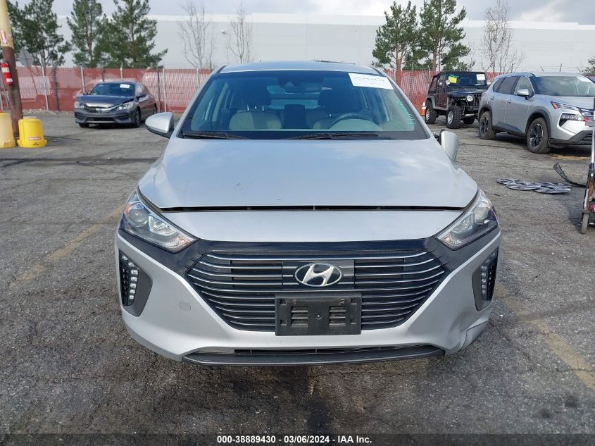 2019 Hyundai Ioniq Hybrid Sel VIN: KMHC75LC7KU132207 Lot: 38889430