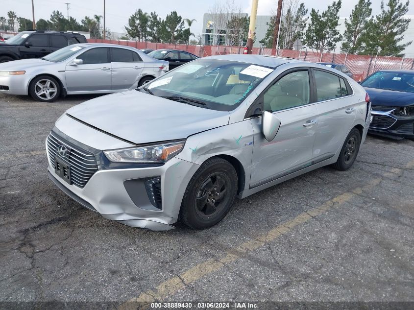 2019 Hyundai Ioniq Hybrid Sel VIN: KMHC75LC7KU132207 Lot: 38889430