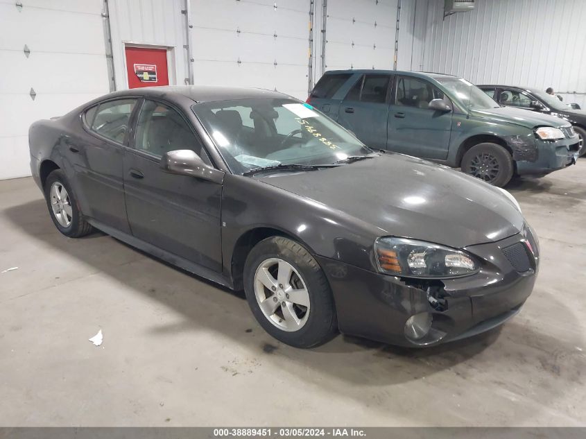 2008 Pontiac Grand Prix VIN: 2G2WP552681127708 Lot: 38889451