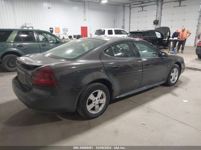 2008 Pontiac Grand Prix VIN: 2G2WP552681127708 Lot: 38889451