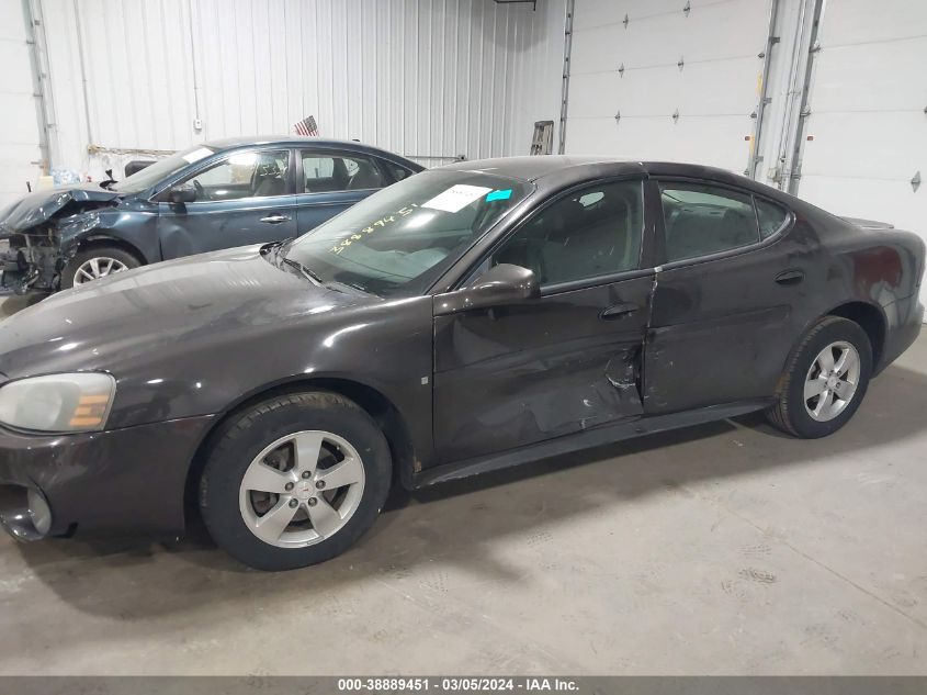 2008 Pontiac Grand Prix VIN: 2G2WP552681127708 Lot: 38889451