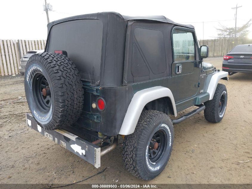 2000 Jeep Wrangler Sahara VIN: 1J4FA59S7YP750730 Lot: 38889503