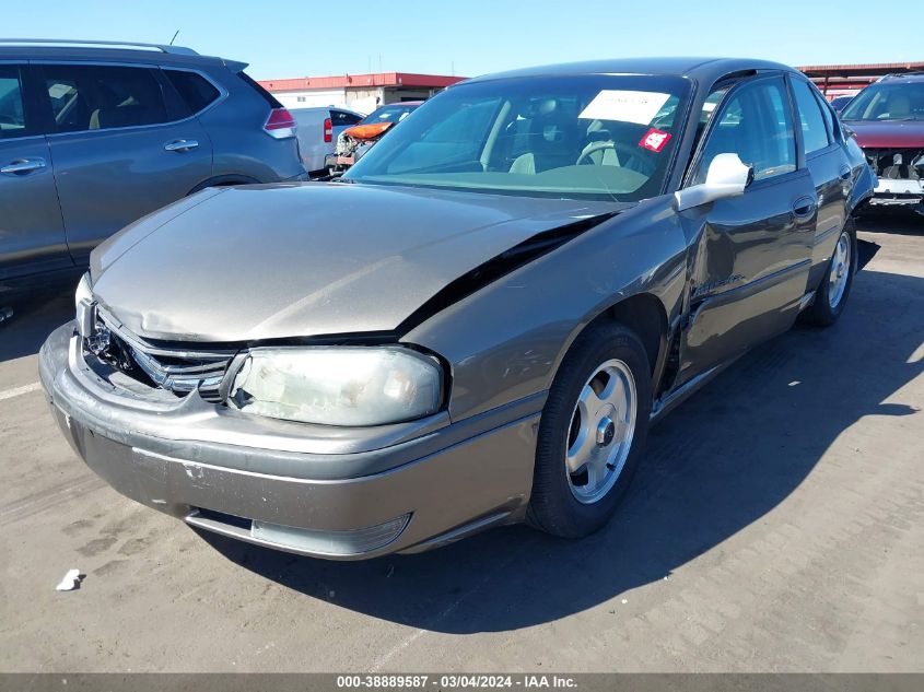 2002 Chevrolet Impala Ls VIN: 2G1WH55K829335406 Lot: 38889587