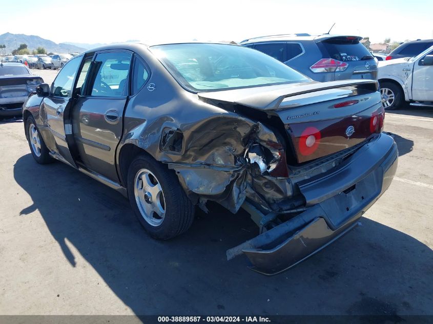 2002 Chevrolet Impala Ls VIN: 2G1WH55K829335406 Lot: 38889587