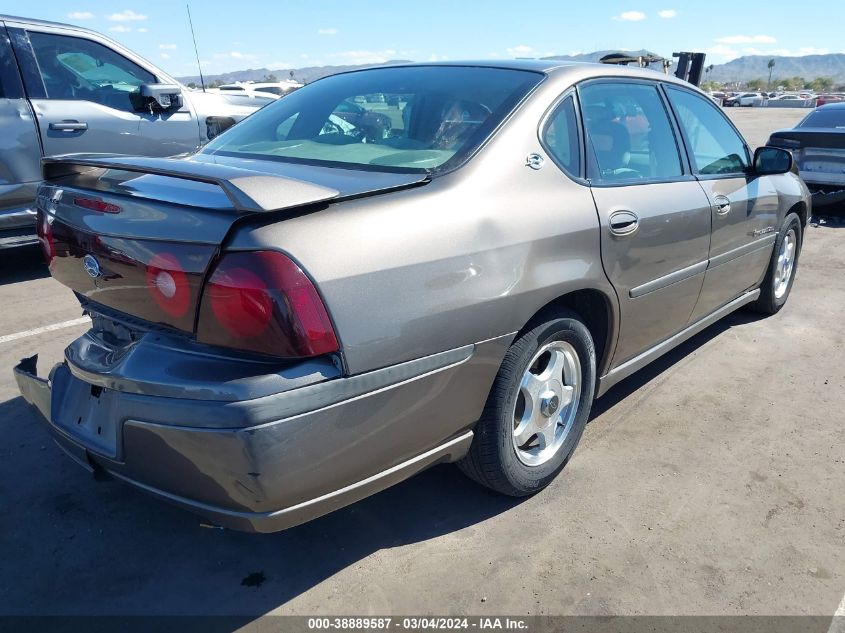 2002 Chevrolet Impala Ls VIN: 2G1WH55K829335406 Lot: 38889587