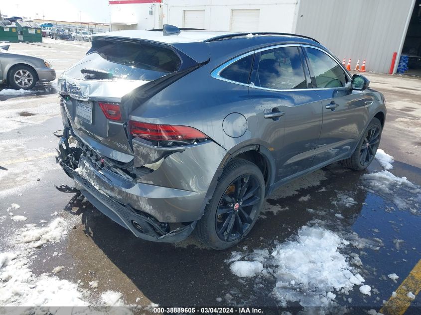 2019 Jaguar E-Pace Se VIN: SADFP2FX4K1Z69596 Lot: 38889605