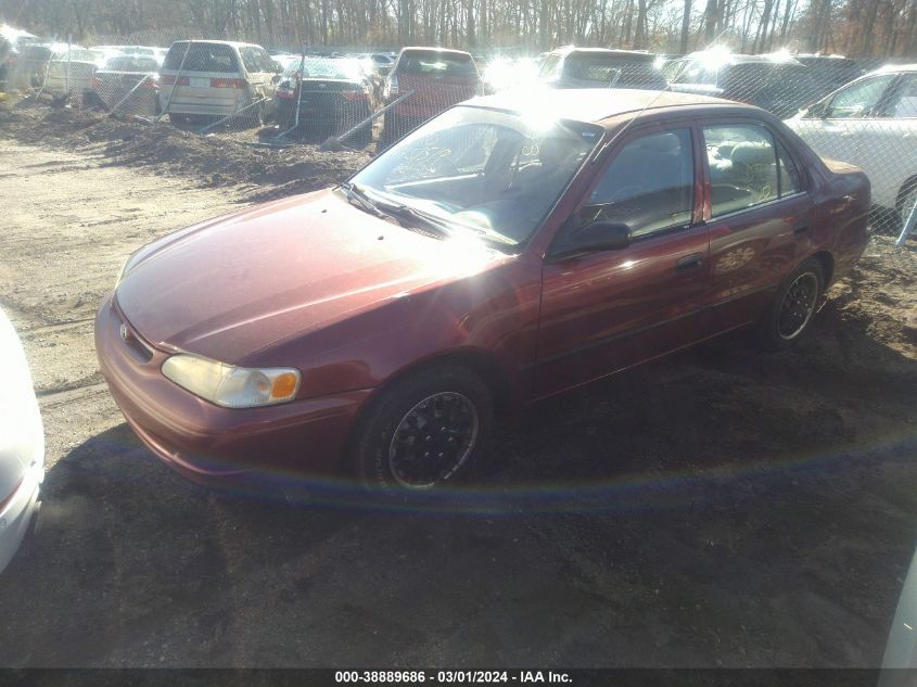 2000 Toyota Corolla Ce VIN: 1NXBR12E6YZ363903 Lot: 38889686