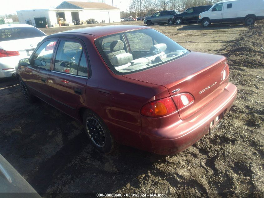 2000 Toyota Corolla Ce VIN: 1NXBR12E6YZ363903 Lot: 38889686