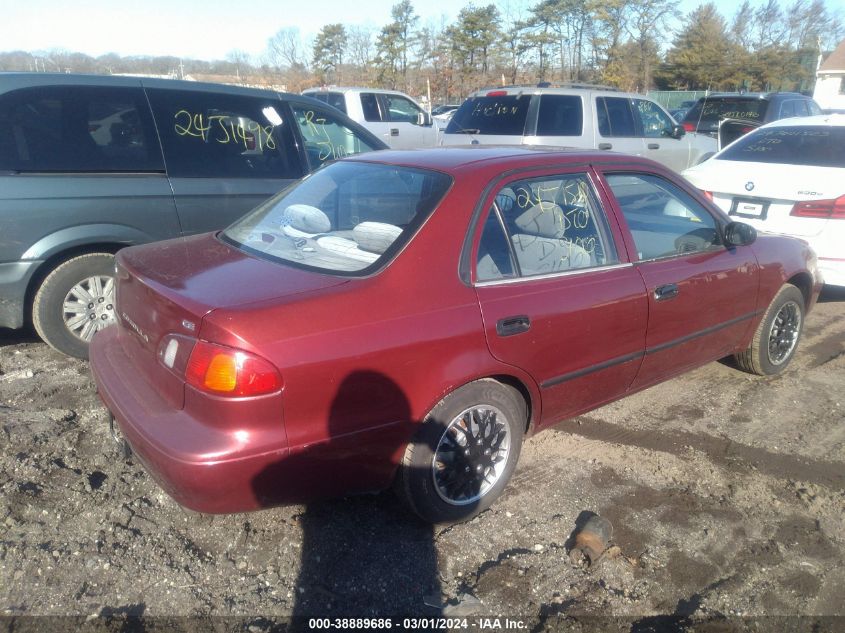 2000 Toyota Corolla Ce VIN: 1NXBR12E6YZ363903 Lot: 38889686